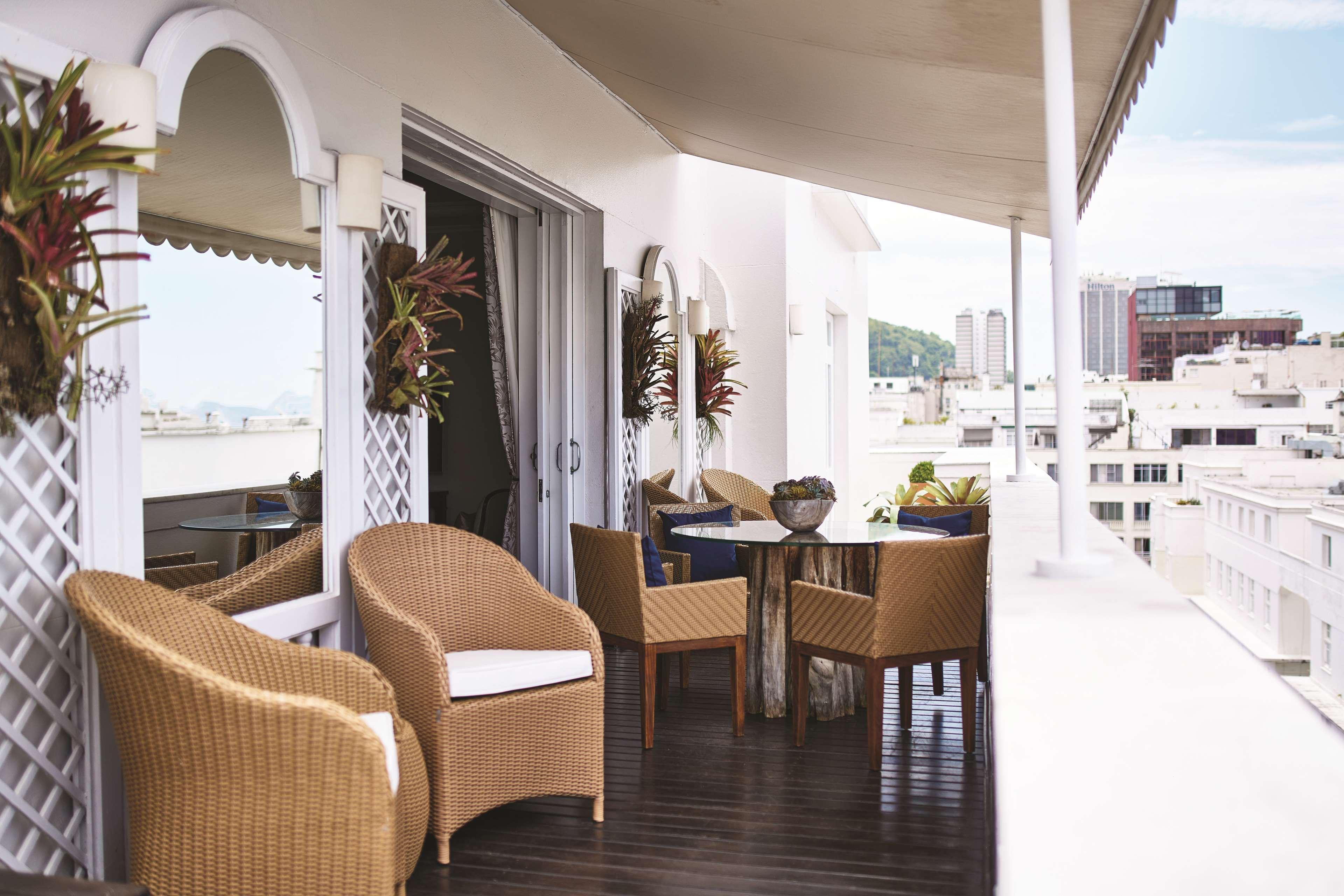Copacabana Palace, A Belmond Hotel, Rio De Janeiro Exterior foto A balcony