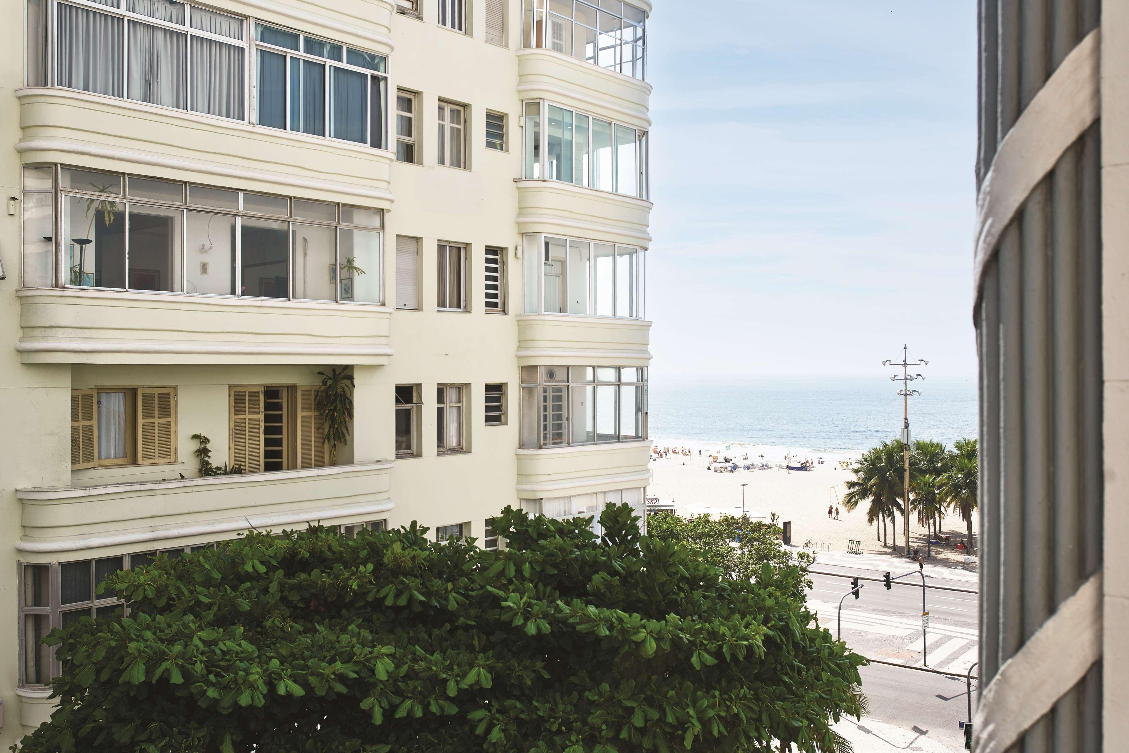 Copacabana Palace, A Belmond Hotel, Rio De Janeiro Exterior foto View of the beach from the hotel