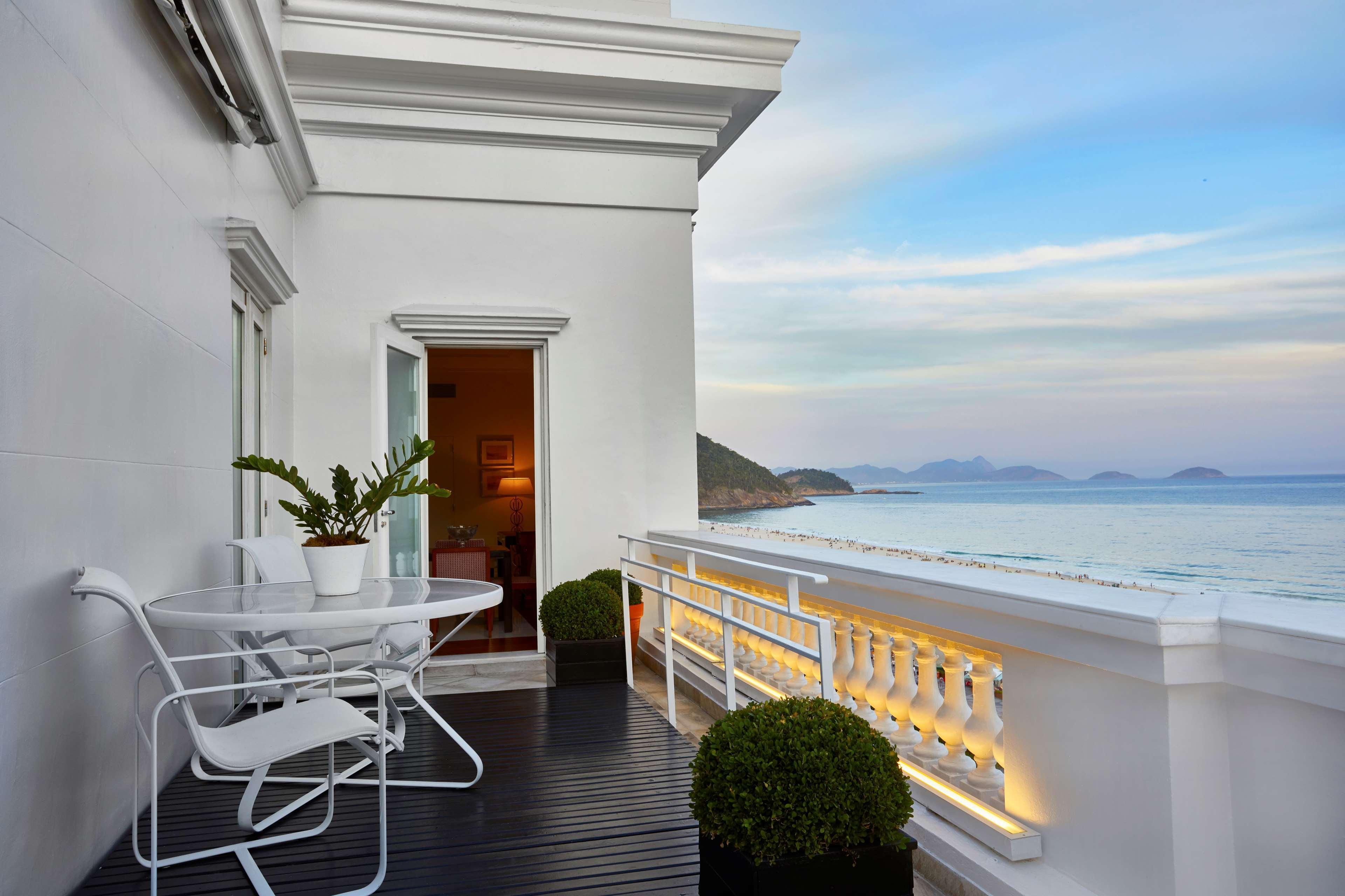 Copacabana Palace, A Belmond Hotel, Rio De Janeiro Exterior foto A balcony